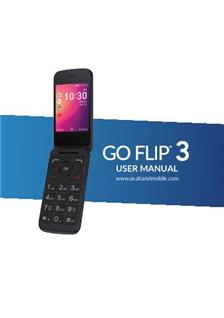 Alcatel Go Flip 3 manual. Smartphone Instructions.